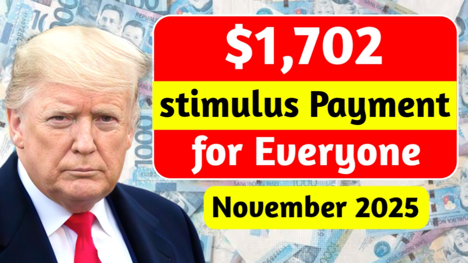 $1,702 Stimulus Payment 2025: November Truth, Who Qualifies & Timeline