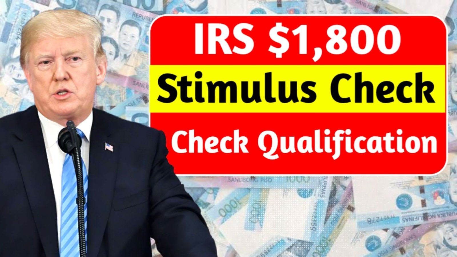 IRS $1,800 Stimulus Check 2025: New Rules Shock Millions as Official Payment Dates Finally Revealed -