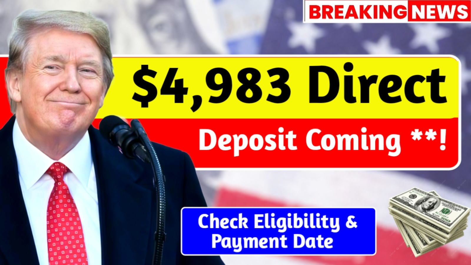 $4,983 Direct Deposit Alert November 2025: Review Eligibility, Dates & Easy Claim Process