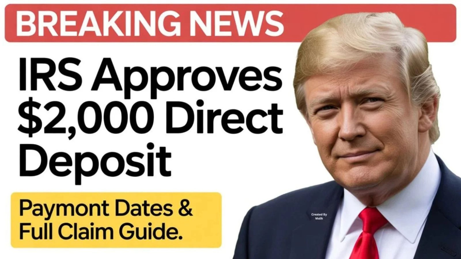 IRS Approves 2000 Direct Deposit for November 2025 – Eligibility Payment Dates Full Claim Guide