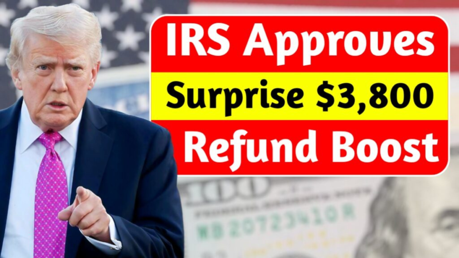 IRS Approves Unforeseen $3,800 Refund Gain — Innumerable Families Had No Clue