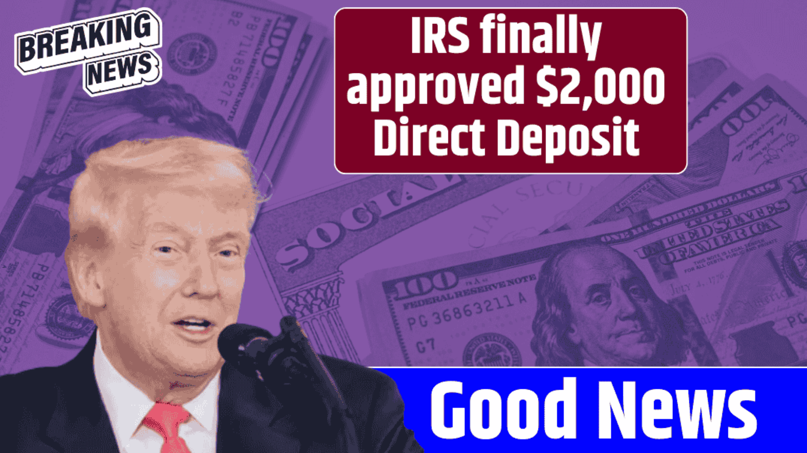 IRS Finally Approved $2,000 Direct Deposit – First Payments from December 18